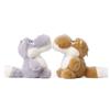 Plush Wolf Keychain With Polyester Fiber Filling For Kids And Adults
