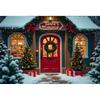 Christmas Candy Toy Store Christmas Tree Gift Theme Banner Background Birthday Party Decoration Photography Background Cloth 5