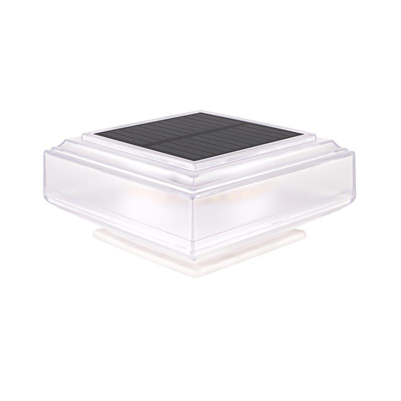 Waterproof LED Solar Fence & Courtyard Post Light