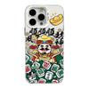 Silver God of Wealth iPhone Case for 13/14 Pro/15 Pro Max/16/17