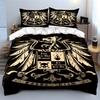 Skeleton with wings motif. Bedding sets Duvet cover sets Duvet covers Pillowcases(1 * Duvet Cover 2 * Pillowcases, without duvet insert)