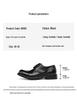 Exclusive Handmade Washed Leather Men's Retro Brogues