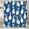 Close-Up Of The Sunflower Washable Dirt-Resistant Shower Curtain Shower Head Waterproof Polyester Bath Curtain For Home Decor
