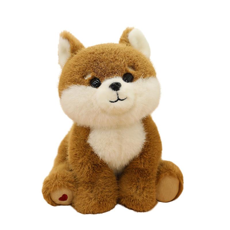 Cartoon Dog Plush Toy For Kids With Pp Cotton Filling Sit Worryfree Night Sleep Gift For Children