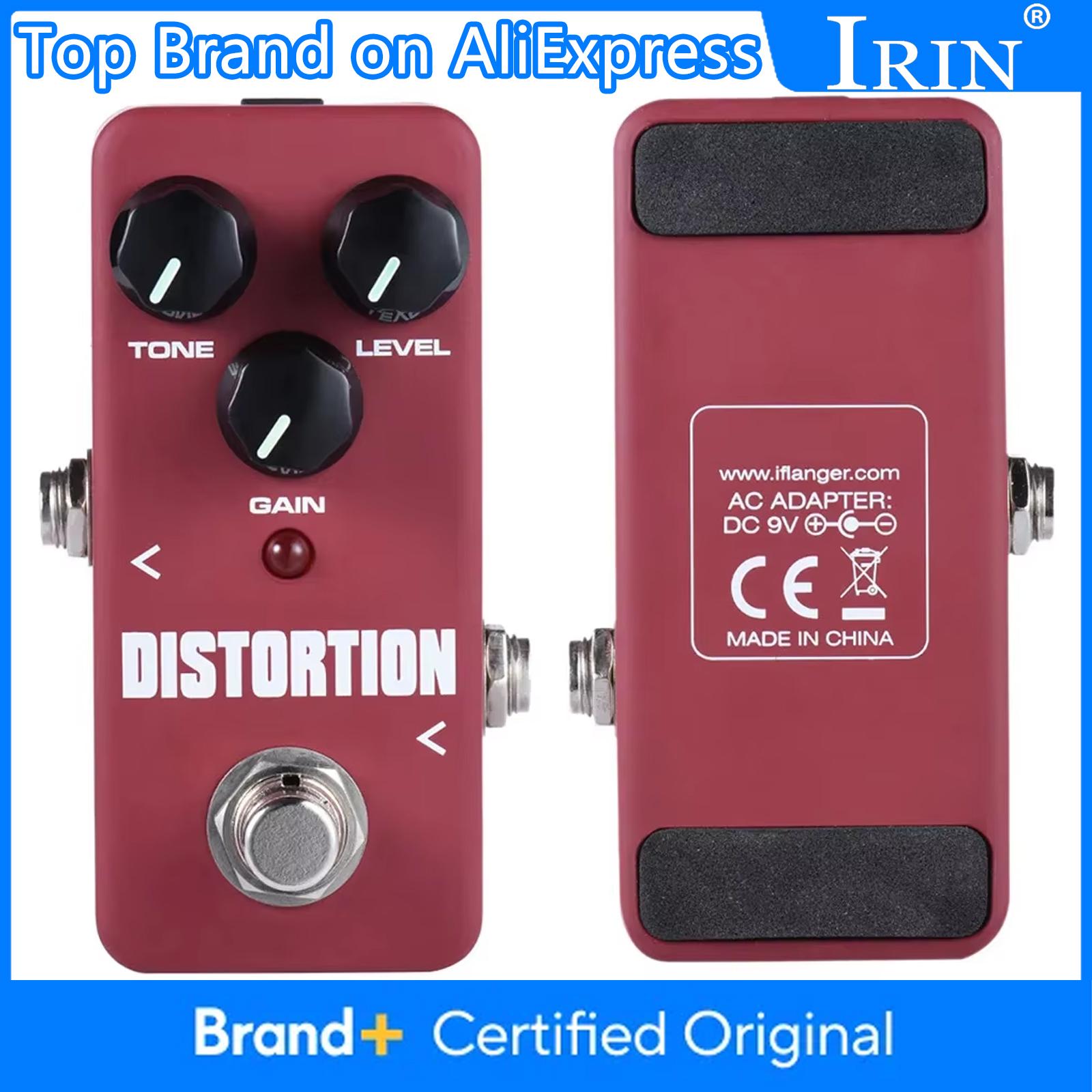 KOKKO Guitar Distortion Effect Pedal Electric Guitar Effect Pedal True Bypass Mini Single Pedal Guitar Parts & Accessory