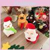 Creative Christmas Santa Reindeer Light Up Music Wristband Festive Gift For Holidays