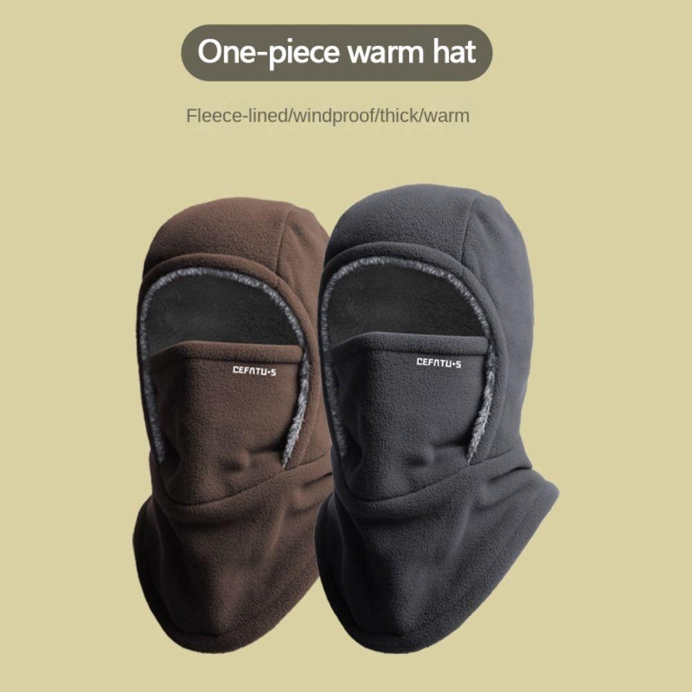 Thickned Warm Mask Outdoor Cycling Face Mask New Neck Protection Scarf