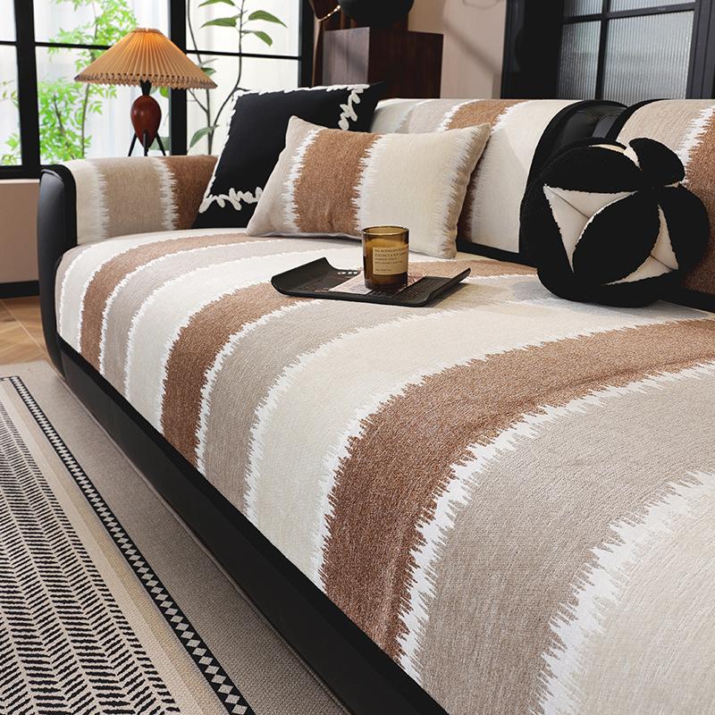 

New Qiandongge Sofa Cushion Four Seasons Universal Sofa Cover All-Inclusive One-Piece Combination Sofa Cushion Seat Cushion 70*70cm