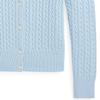 Polo Ralph Lauren Solid Color Crew Neck Cable Knit Sweater Kids Sweater Blue CWPOSWEG6820300-400