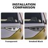 For Volkswagen ID. Buzz 2026-2026 Smoke Black Car Headlight Protective Film TPU PPF Pre Cut Anti-Scratch Headlight Vinyl Film