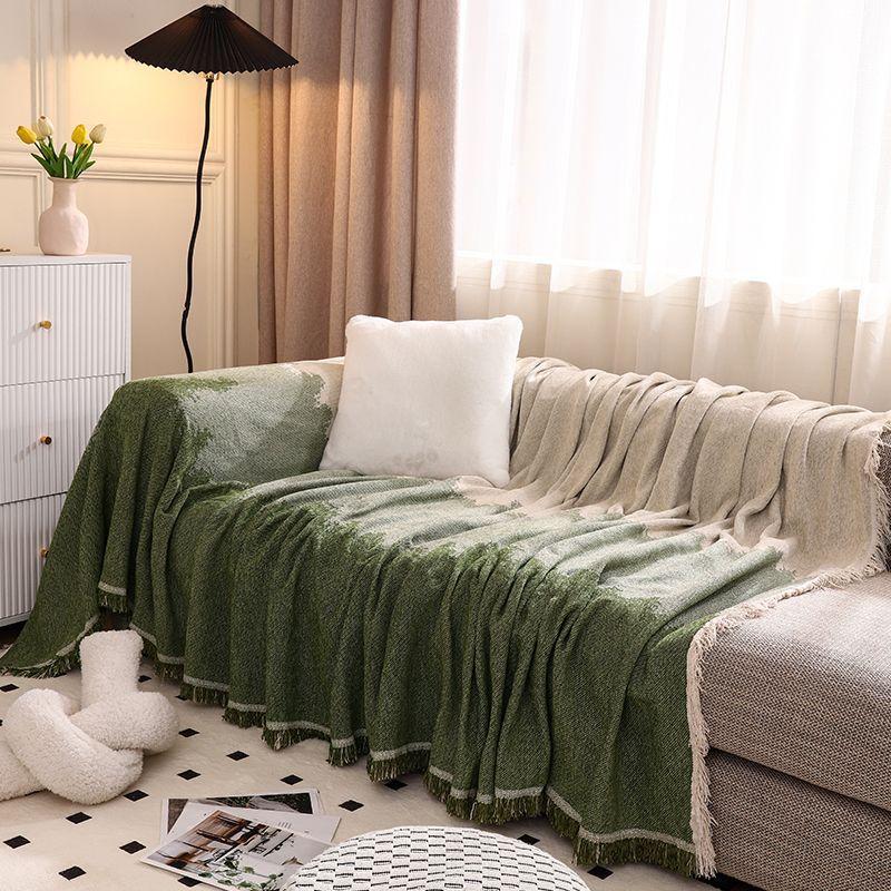 Sofa Cover Blanket for All Seasons All-inclusive Sofa Towel Chenille Cover Living Room Sofa Cover Anti-cat Scratch