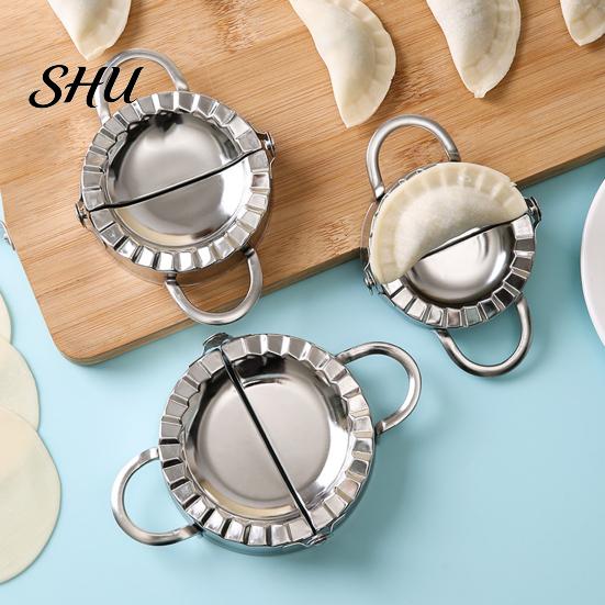 Multi-functional Kitchen Tool 3-in-1 Dumpling Maker Stainless Steel Empanada Press Mini Easy To Clean Pie Mold Multi-Functional Tortilla Clamp