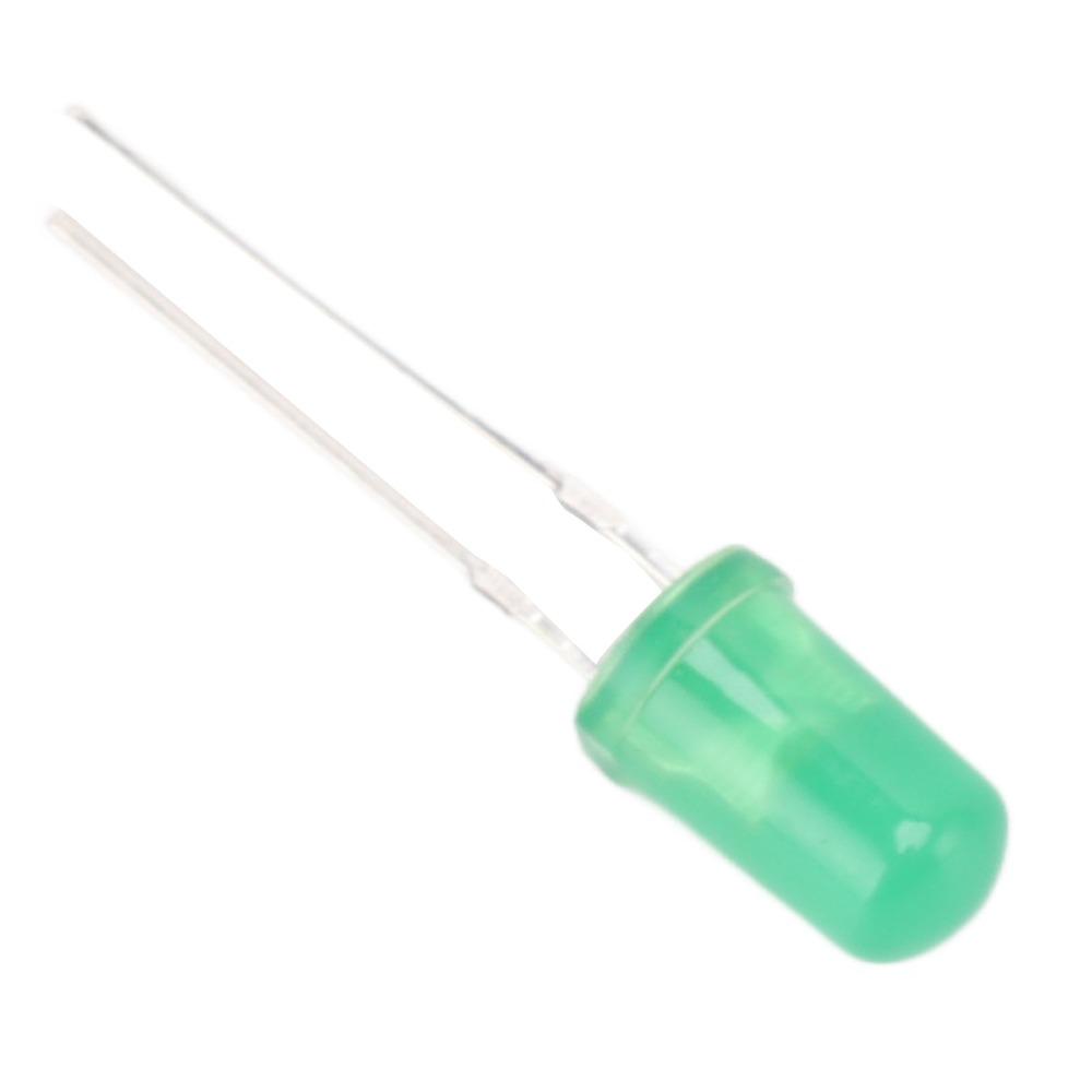 100PCS 5 Color 5mm LED Diodes ABS LED Diode Lights Durable Electronics Components  Electronics Parts