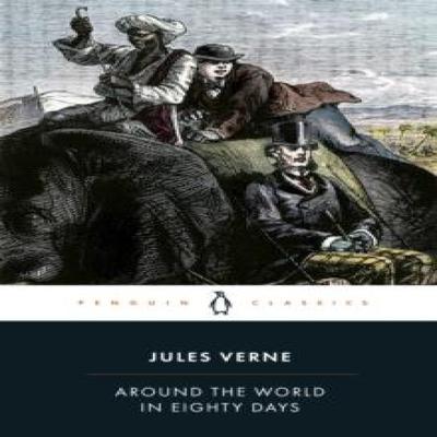 Around the World In Eighty Days by Jules Verne Paperback Book 9780140449068
