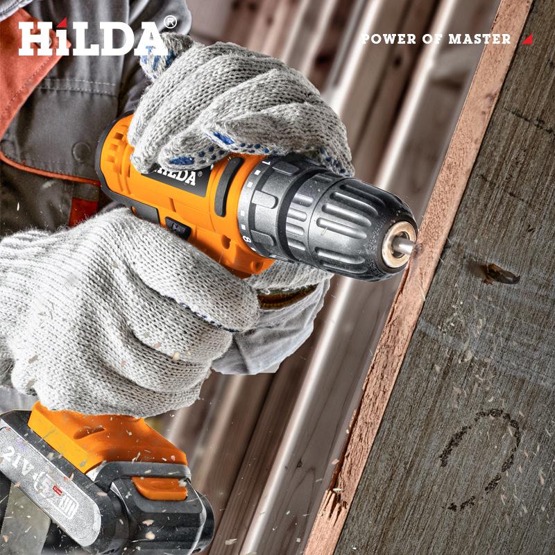 Hilda Rechargeable Lithium Multi-Function Impact Drill and Screwdriver