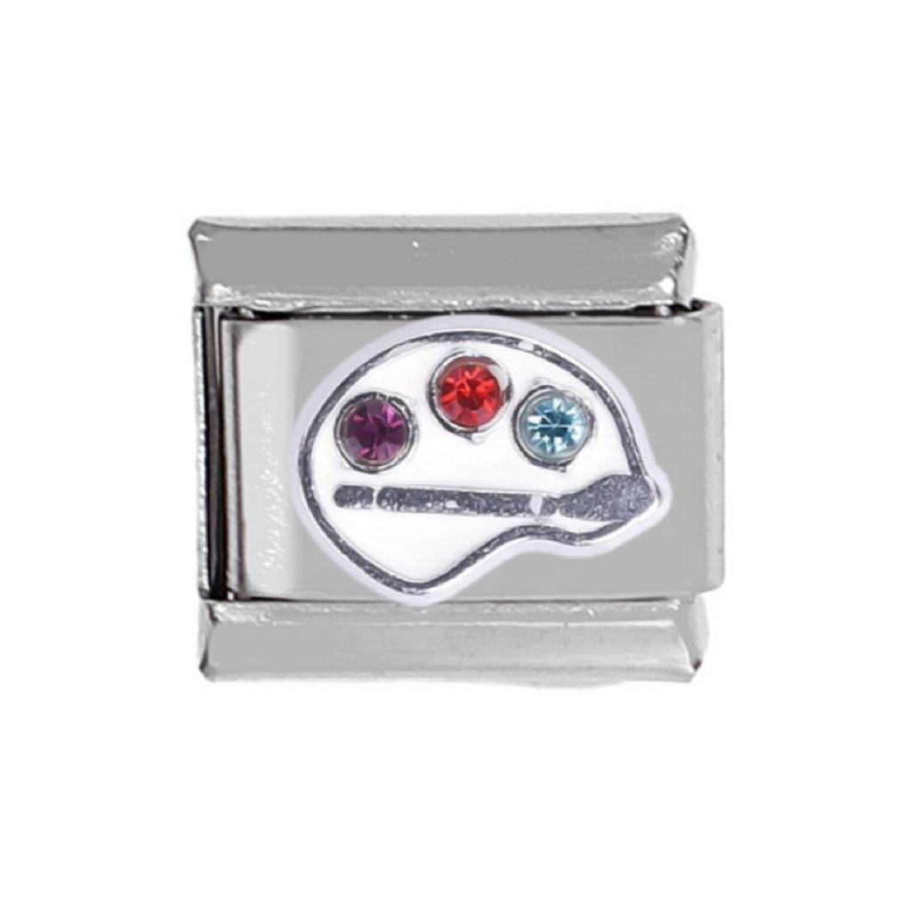 Bracciale in Acciaio Inossidabile Moduli Fai da Te Bracciale Modulare Personalizzato Accessorio per la Creazione di Gioielli Retro Fai da Te