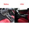 Carbon Fiber Interior Gear Shift Panel Side Trim For Lexus IS250 IS350 2014-18