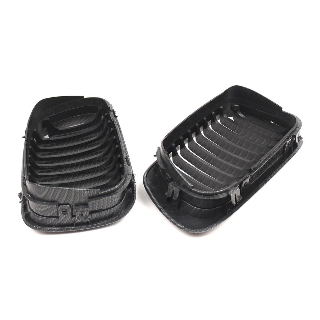 2Pcs Front Kidney Grills Easy Installation Exterior Directly Replace Car Front Grilles for BMW E46 Automotive Accessories