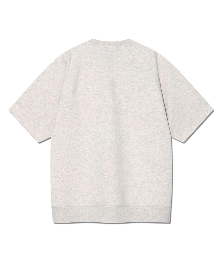 LEE Big Twitch Short Sleeve Sweatshirt Oatmeal