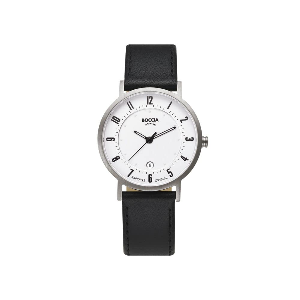 

[Boccia Titanium] Часы 3296-01 Черные