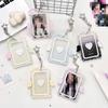 Cream Angel Wings Small Card Holder Acrylic Hard Card Holder Angel Small Card ID Card Film Card Holder