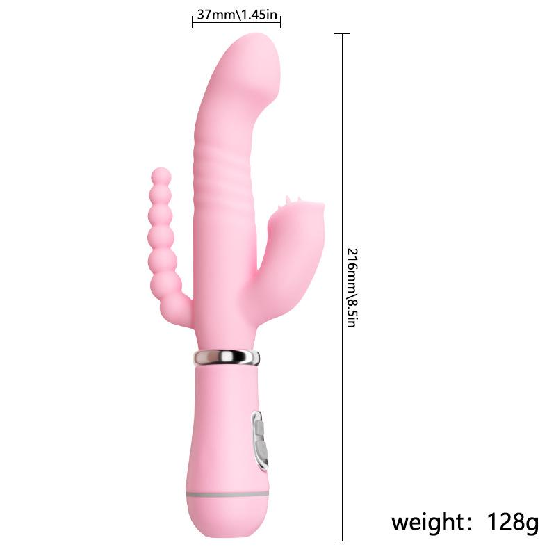 Long Love Female Vibrating Massage Stick - Erotic Adult Toy Cannons for Insertion & Masturbation.