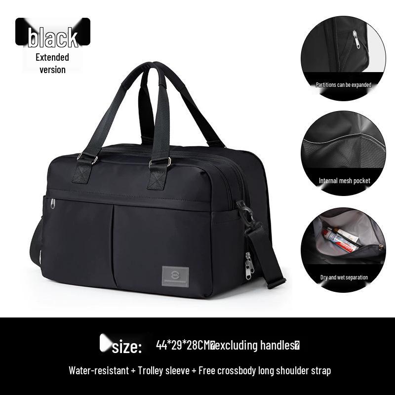Lightweight Women's Travel Duffle Bag - Large Capacity, Portable, Carry-on for Short Business Trips and Hospital Storage