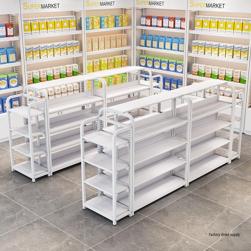 Island Display Stand & Shelf for Cosmetics, Mobile Accessories, Supermarket, and Baby Store