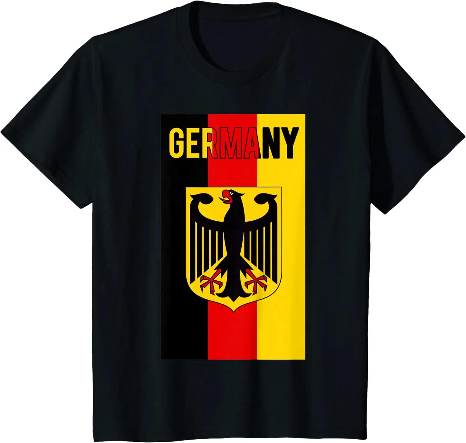 

German Pride Germany Flag TShirt 100 Cotton ONeck Summer Short Sleeve Casual Mens Tshirt Size S3XL 4XL