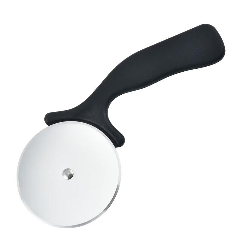 ZISIZ Edelstahl Pizza Schneider mit Kunststoffgriff