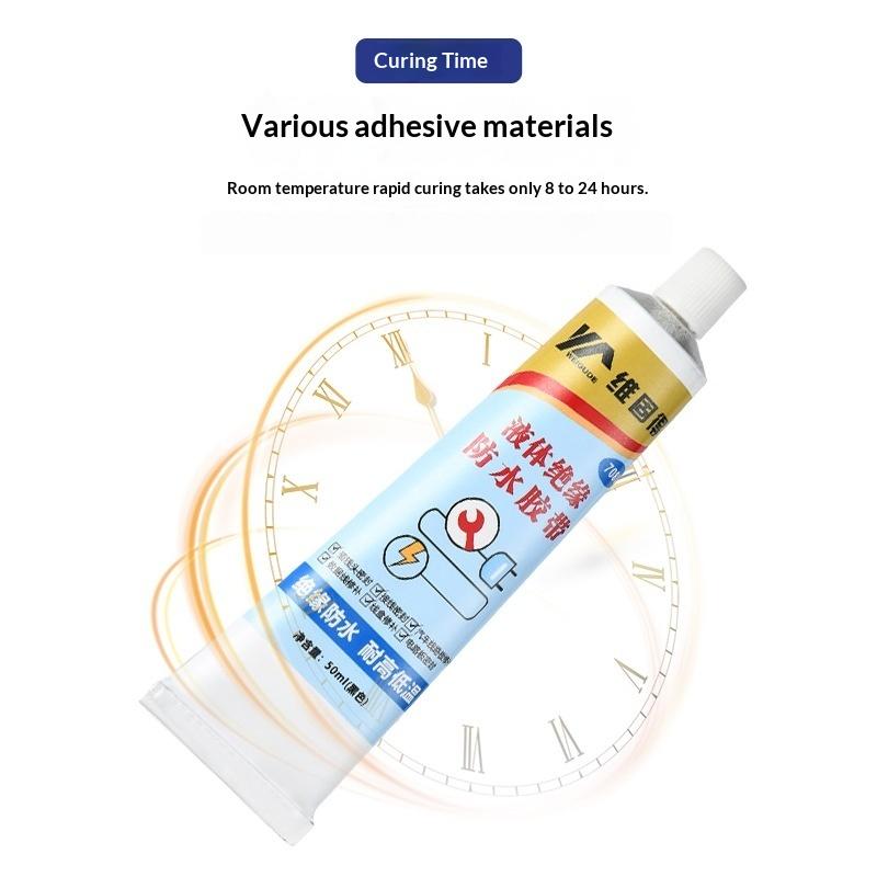 Liquid Insulation Adhesive Rapid Curing Waterproof Sealant Non Toxic for Cable Plug Home Repair Use