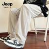 Pantalons décontractés larges à jambes larges pour homme JEEP SPIRIT - Coupe ample - Printemps