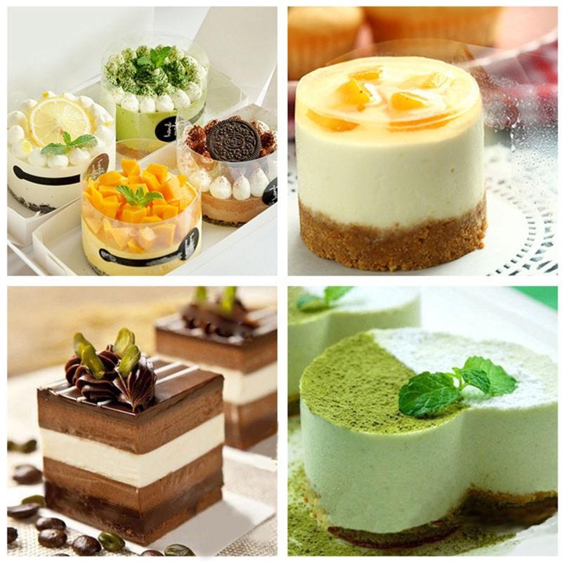 10M Mousse Baking Transparent Surrounding Edge Cake Decorating Tool Kitchen Cake Wrapping Tape Easy To Peel Gift Durable