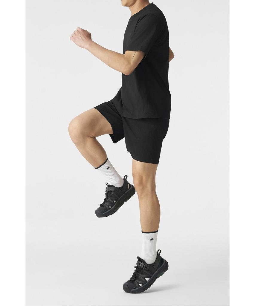 Koolongseupocheu Men'S Crease Length Shorts (Set-Up) Tlpom26621Blk