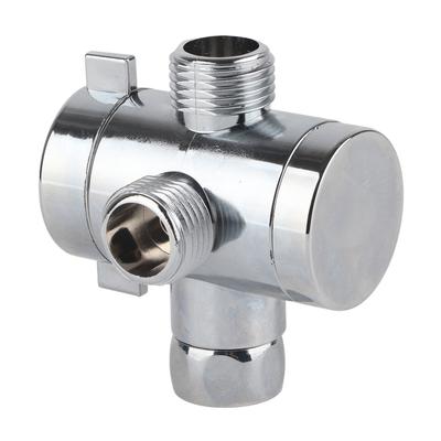 Multifunkčný 3-cestný prepínací ventil sprchovej hlavice G1/2" Prepínací adaptér pre toaletu bidet