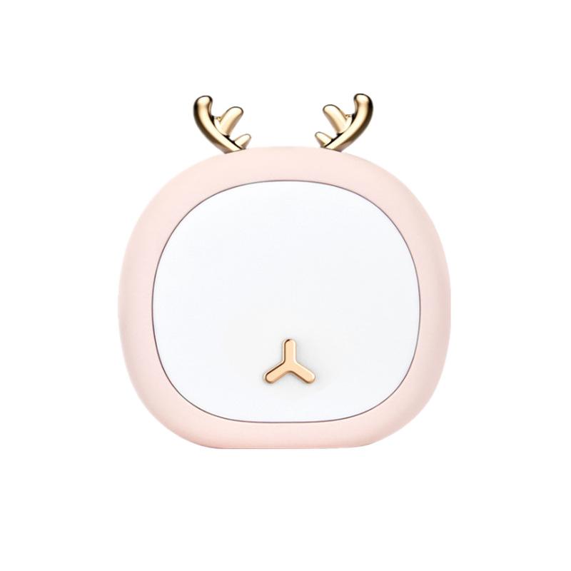 Cute LED Pet Night Lights for Kids Deer Rabbit Nursery Table Lamp 3 Brightness Dimmable USB Rechargeable Bedside Light Baby Gift