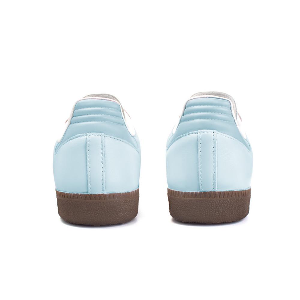 Adidas Originals SAMBA OG Abrasion Resistant Low top Skateboard Shoes Unisex Blue White B75806(Team345-)