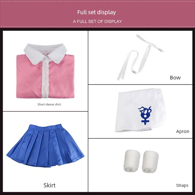New Danganronpa Cosplay Costume: Mikan Tsumiki, Hope Academy and Desperate High School Students Cosplay Anime