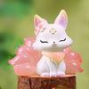 Shanhai Nine-Tailed Fox Series Figurine  - Cute Animation Ninetailed Fox Doll Workspace Desktop Decoration Surprise Plaything Present