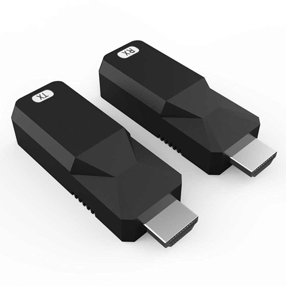 

PWAY HT238P HDMI Extender 50m Audio Video 1080P Cat6 Ethernet Extension Adapter (1 Transmitter+1 Receiver) As Shown A