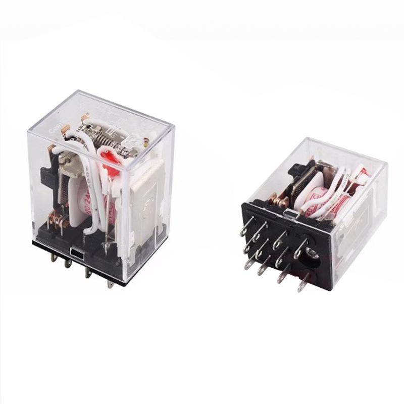 1PC HH52P HH53P HH54P HH62P HH63P HH64P DC12V DC24V Electromagnetic Intermediate Relay 8 11 14 Pin Control Switch LED Indicator Relays 5