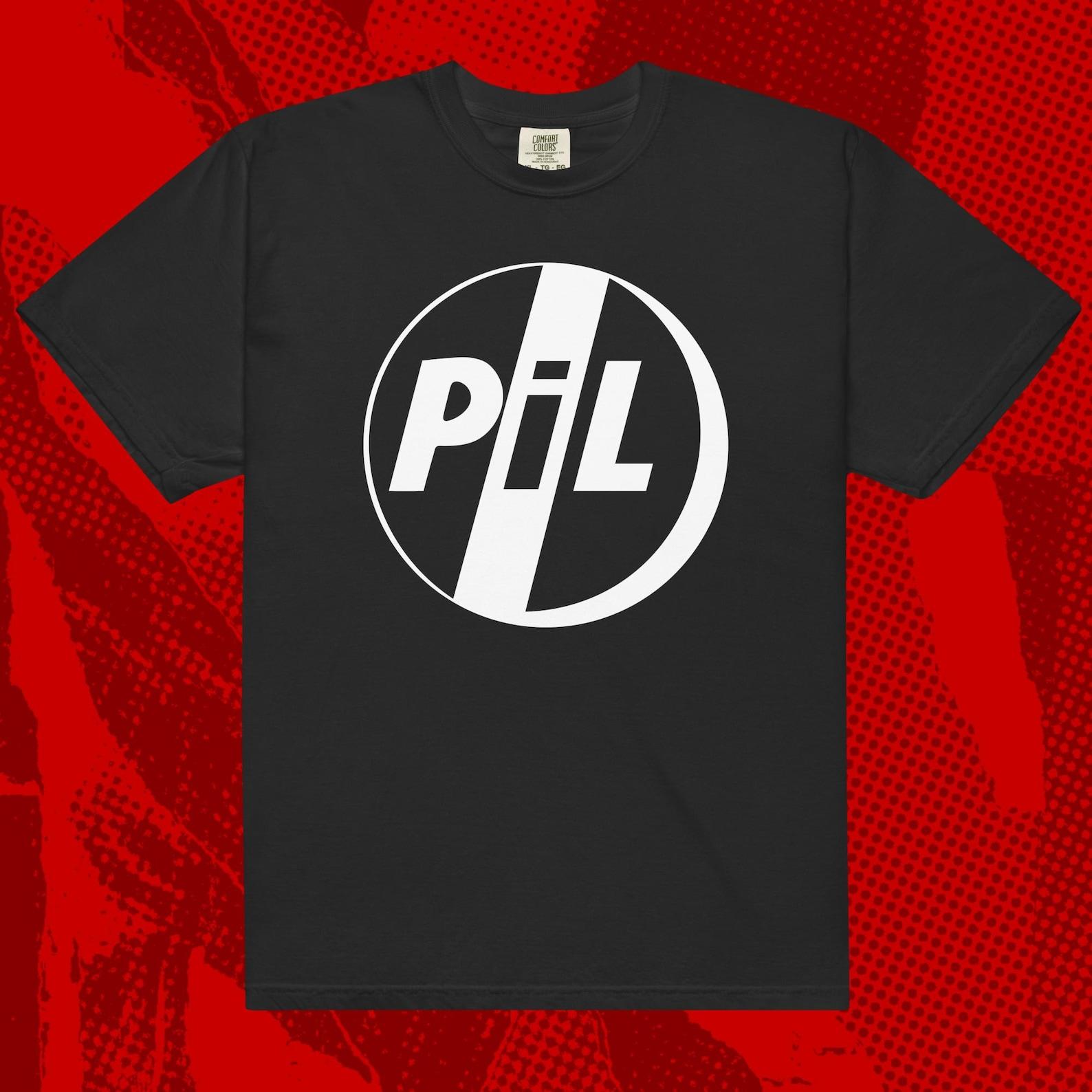 PIL Logo Shirt | Sex Pistols Post-Punk Pere Ubu Magazine Wire Gang of Four L