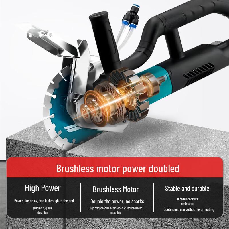 Broad 4200W Brushless Wall Slotting Machine CN Plug (adapter Included)