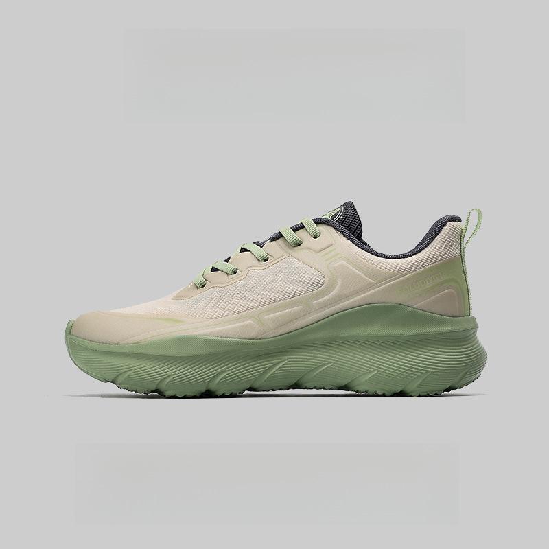 Summer breathable couple casual shoes soft sole lightweight rebound shock absorption non-slip wear-resistant sports running shoes men