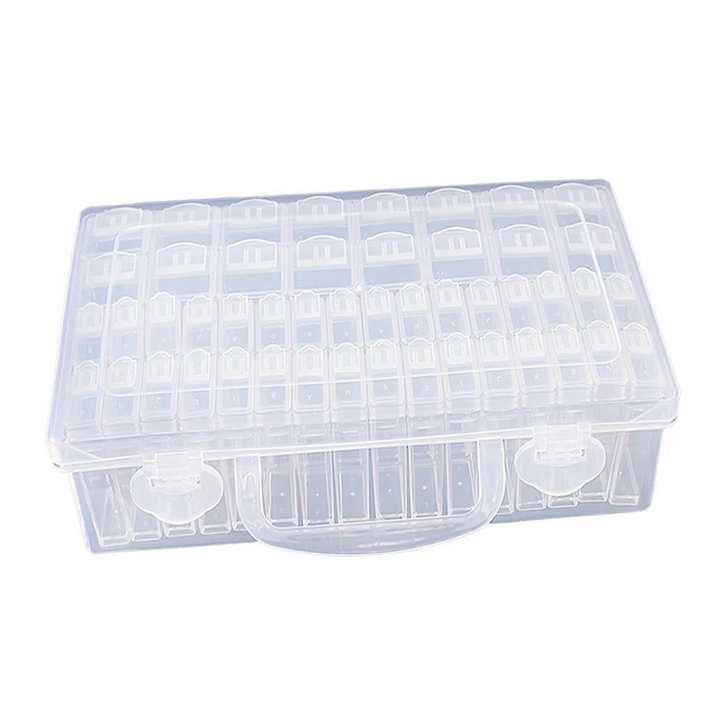 2X 48 Slots Diamond-Painting Storage Containers, Diamond Art Portable Bead Storage Boxes For Diamond-Painting