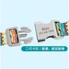 Cross-Border Dog Collar Wholesale Engraved Dog Tag Anti-Lost Adjustable Semi-Metal Buckle Medium and Large Dog Collar