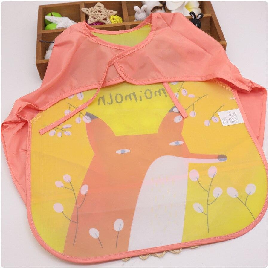 

Милые детские нагрудники с героями мультфильмов, непромокаемые детские комбинезоны с длинными рукавами для кормления, одежда из ЭВА, мягкая одежда для малышей с отрыжкой