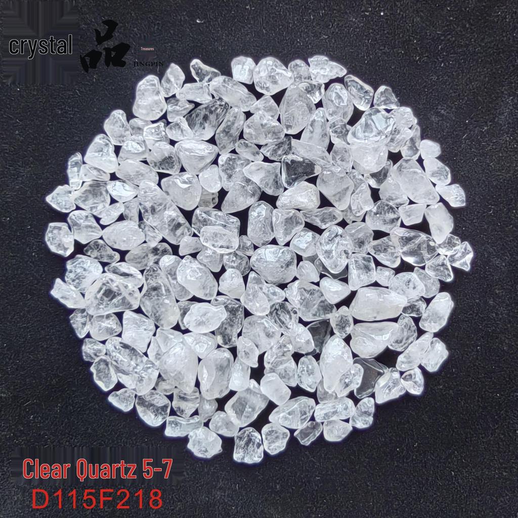White Transparent Crystal Pebbles for Landscaping, Fish Tanks, Buddha Offerings, and Flower Pots