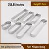 Stainless Steel Baking Molds Set