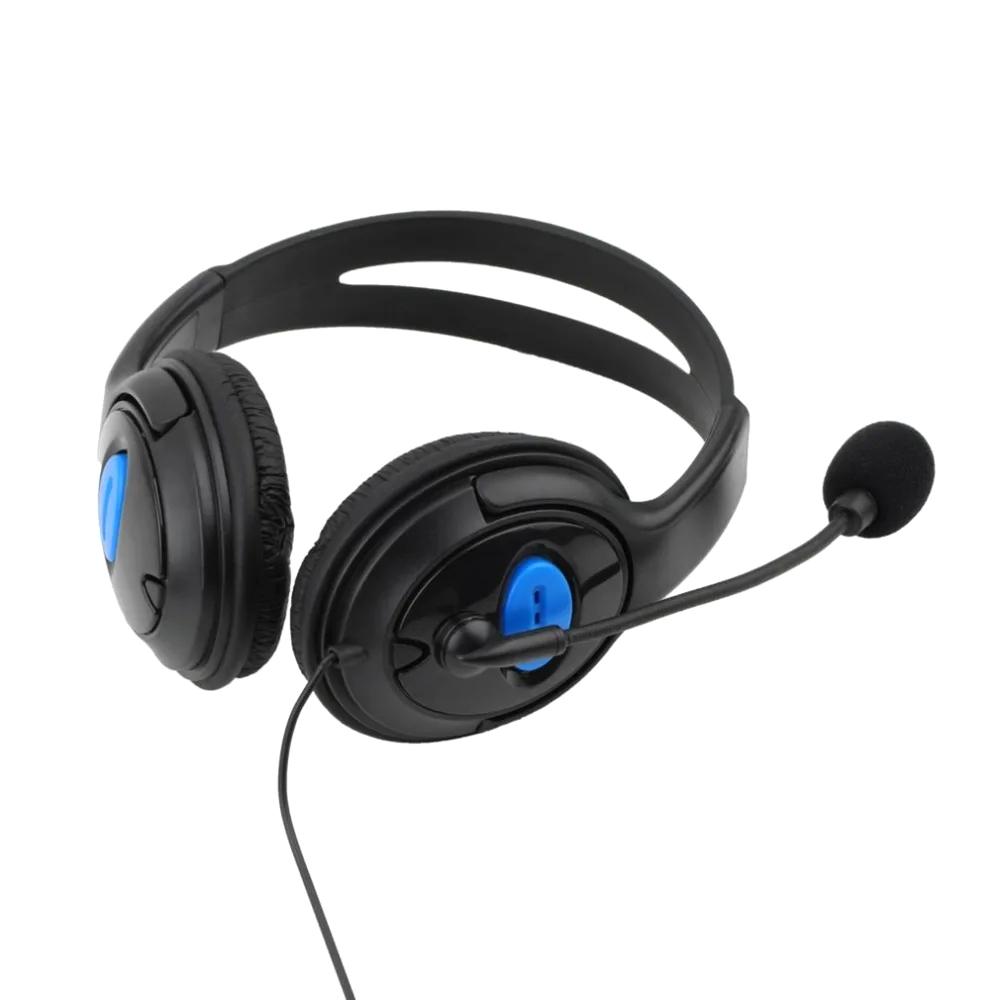 3.5mm Wired Gaming Headphones for PS4 Laptop PC Computer Headset with Microphone Volume Control Mute Button Earphone Helmet